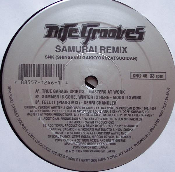 SNK – Samurai Remix