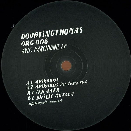 Doubtingthomas – Avec Parcimonie EP