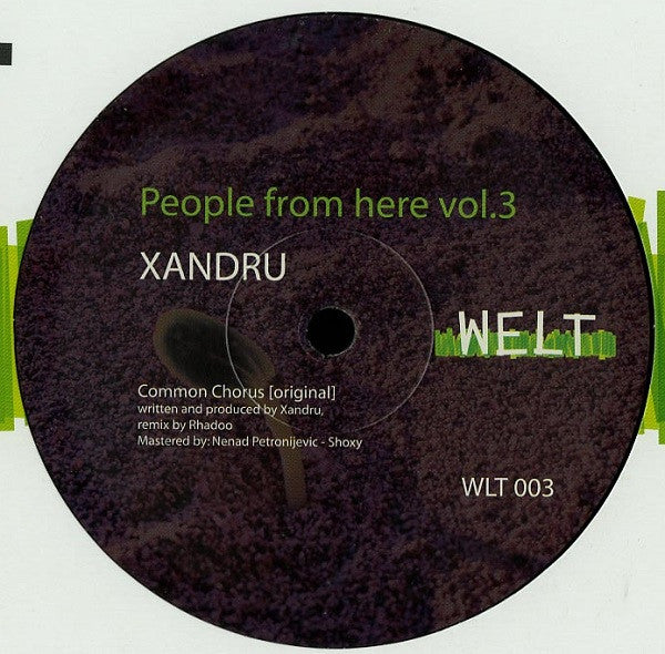 Xandru – People From Here Vol.3 (Rhadoo remix inc.)