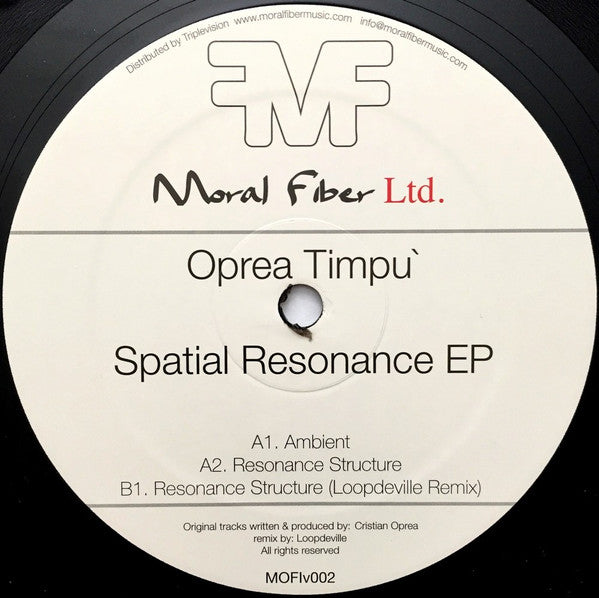 Oprea Timpu` – Spatial Resonance EP