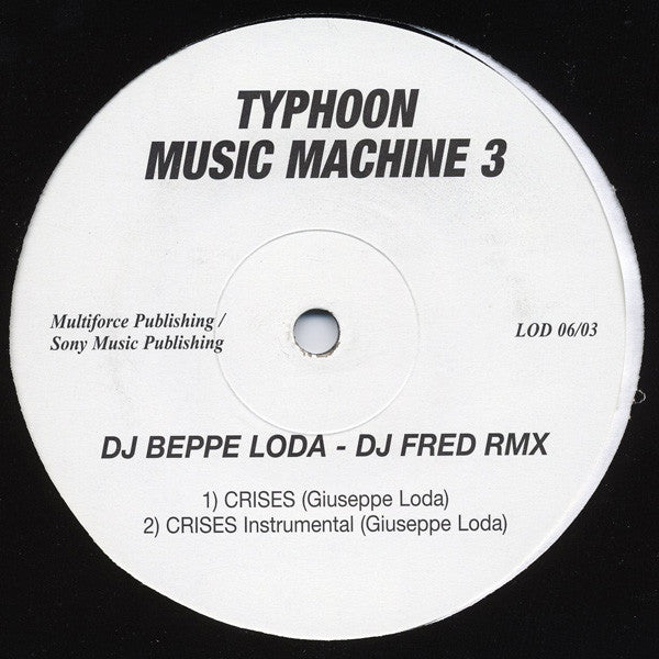 Chris & Cosey, Eloy – Typhoon Music Machine 3