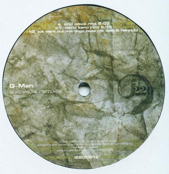 G-Man – Quo Vadis (Remixes)