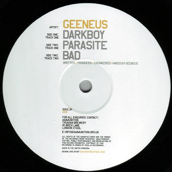 Geeneus – Darkboy