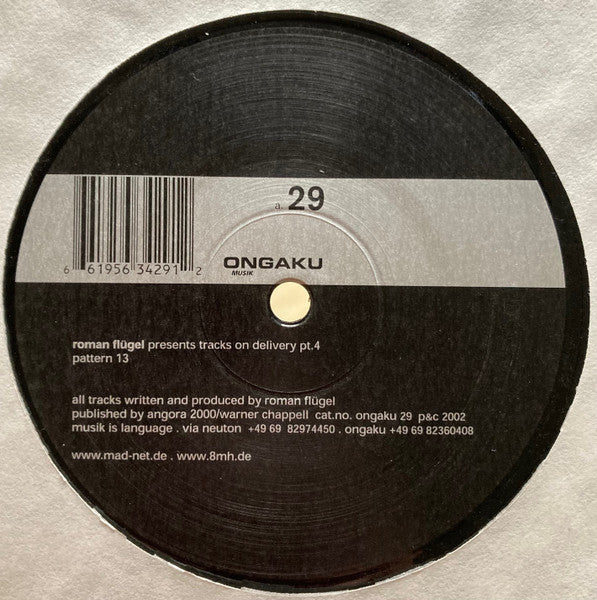 Roman Flügel – Tracks On Delivery Part 4