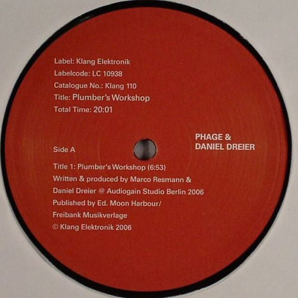 Phage & Daniel Dreier – Plumber's Workshop