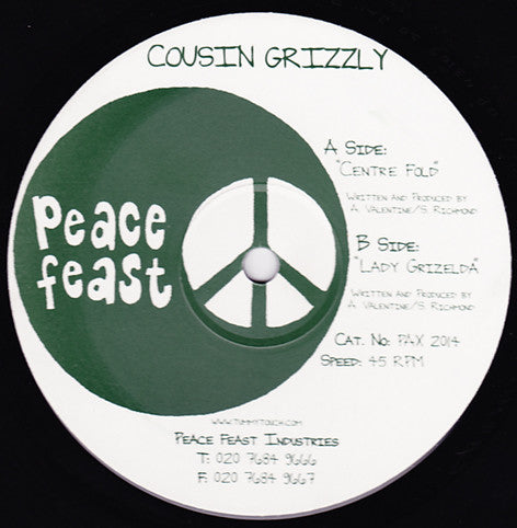 Cousin Grizzly – Centre Fold