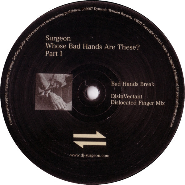 Surgeon – Whose Bad Hands Are These? Part I