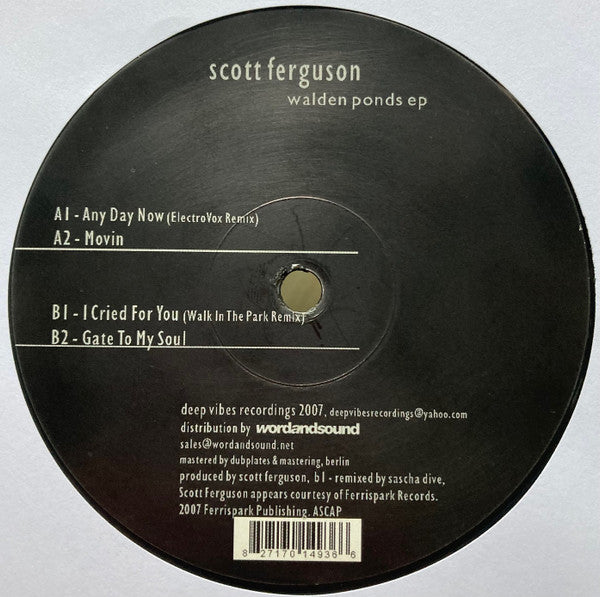 Scott Ferguson – Walden Ponds EP