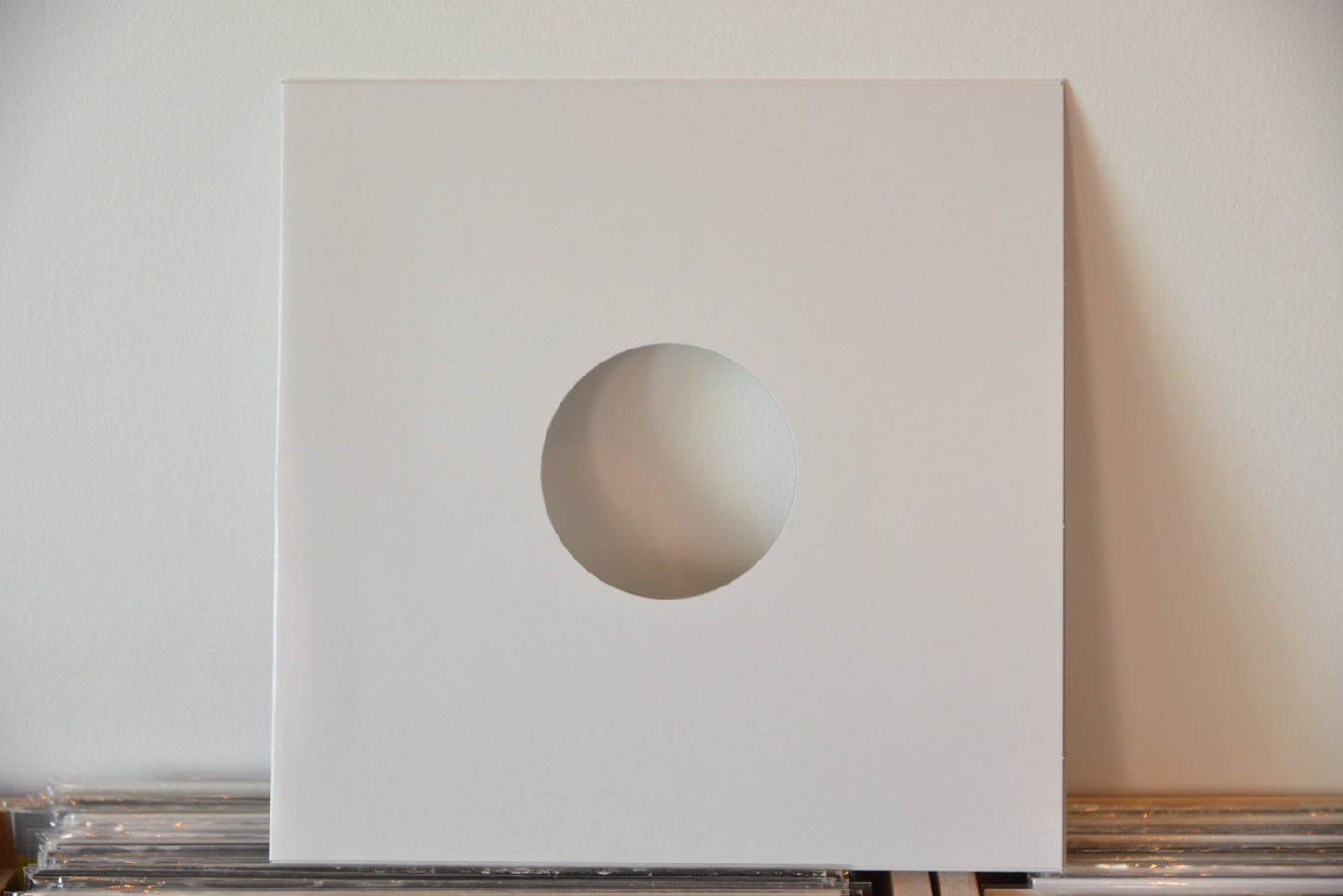 LP/12" jacket (white) 10 pieces set