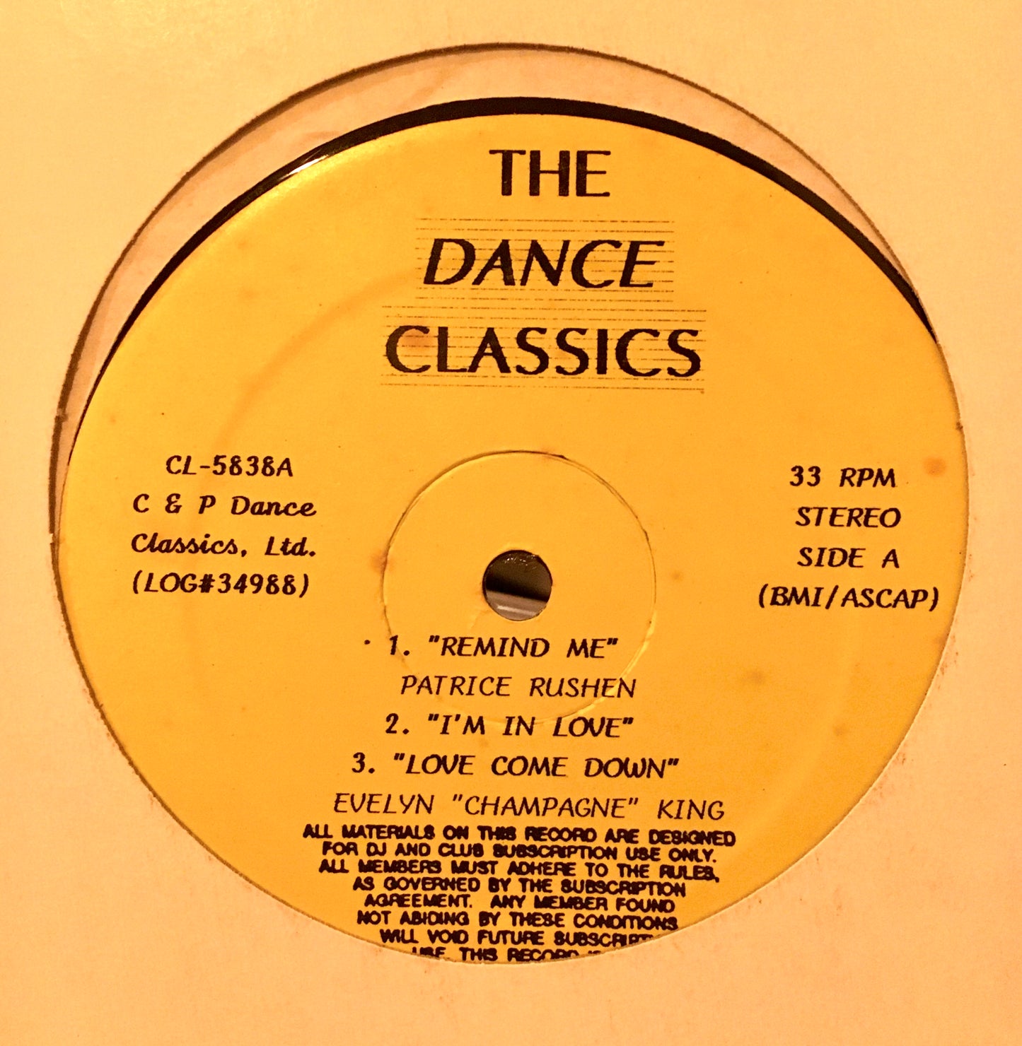 Various – The Dance Classics