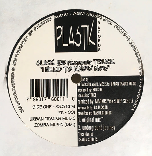 Slick 95 feat.Truce – I Need To Know Now