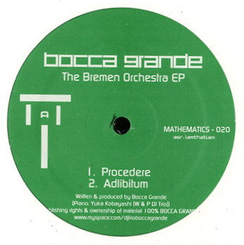 Bocca Grande – The Bremen Orchestra EP
