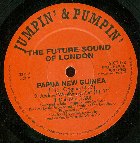 The Future Sound Of London – Papua New Guinea – Sixth Garden Records