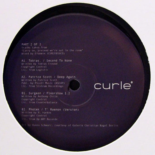 Various – Carry On, Pretend We're Not In The Room Part 2