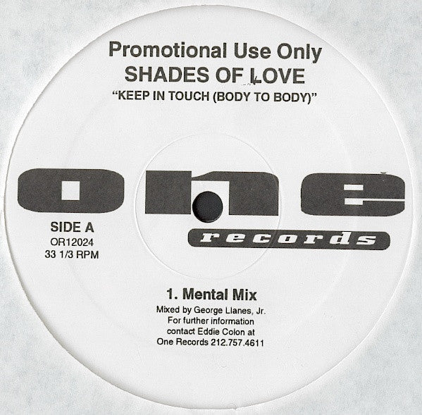 Shades Of Love – Keep In Touch (Body To Body)