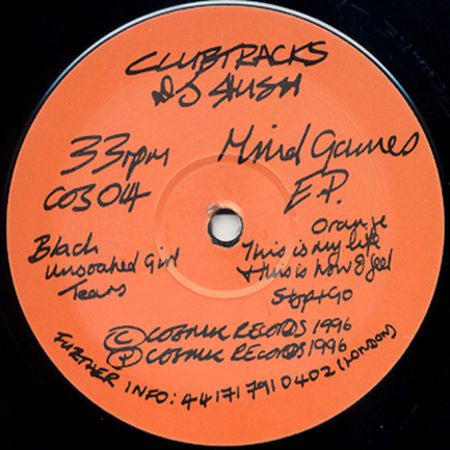 DJ Rush – Mind Games EP