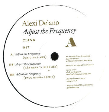 Alexi Delano – Adjust The Frequency