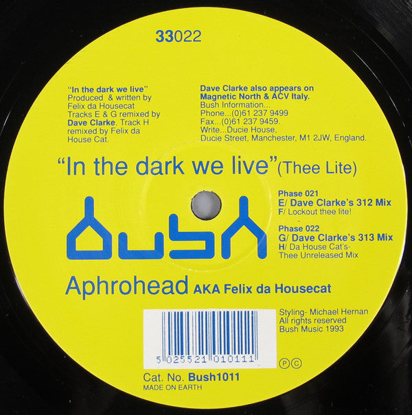 Aphrohead aka. Felix Da Housecat – In The Dark We Live (Thee Lite)