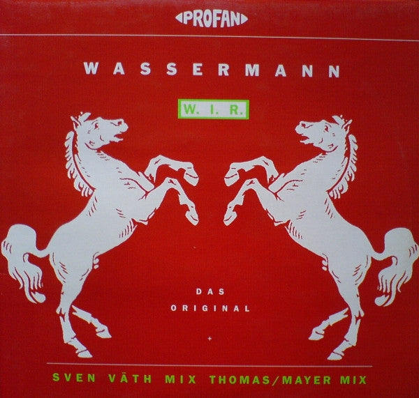 Wassermann (aka.Wolfgang Voigt) – W.I.R. Remixes