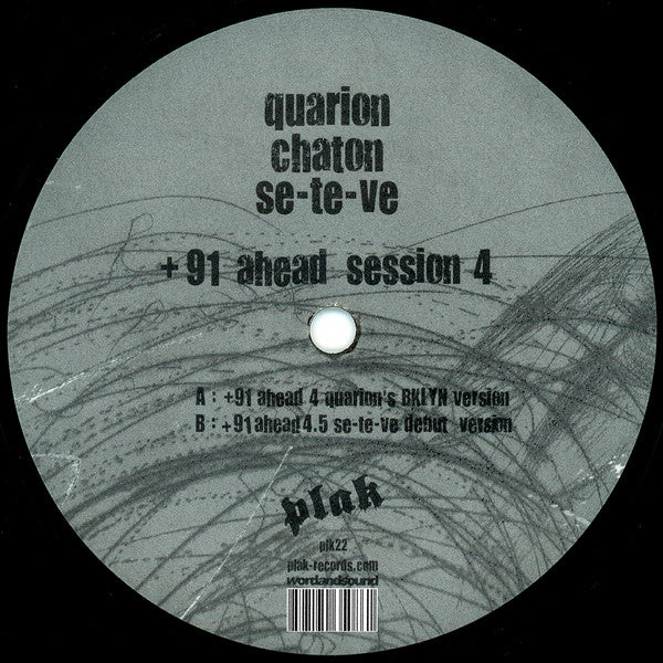 Quarion/Chaton/Se-Te-Ve – +91 Ahead Session 4