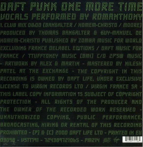 Daft Punk – One More Time