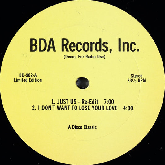 Various – Just Us (Mr. K Re-Edit) / Everybody Here Must Party