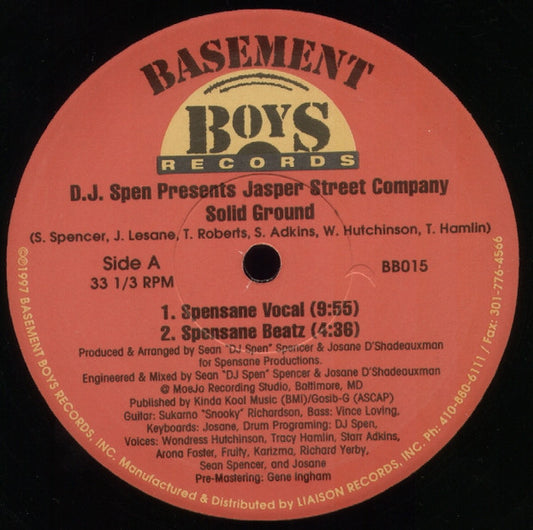 D.J. Spen presents Jasper Street Company – Solid Ground
