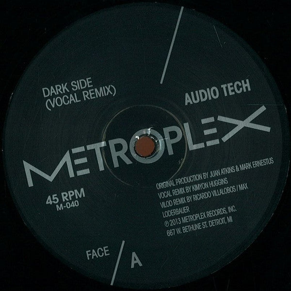 Audio Tech (Juan Atkins+Mark Ernestus) – Dark Side (Vilod remix inc.)