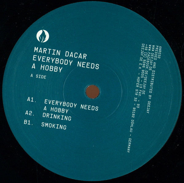 Martin Dacar – Everybody Needs A Hobby