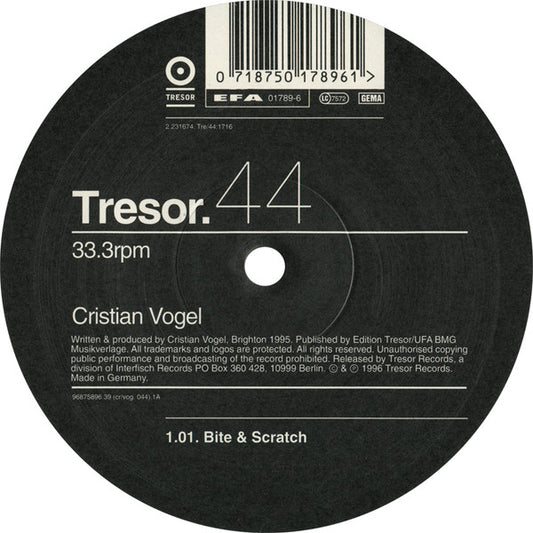 Cristian Vogel – Bite & Scratch