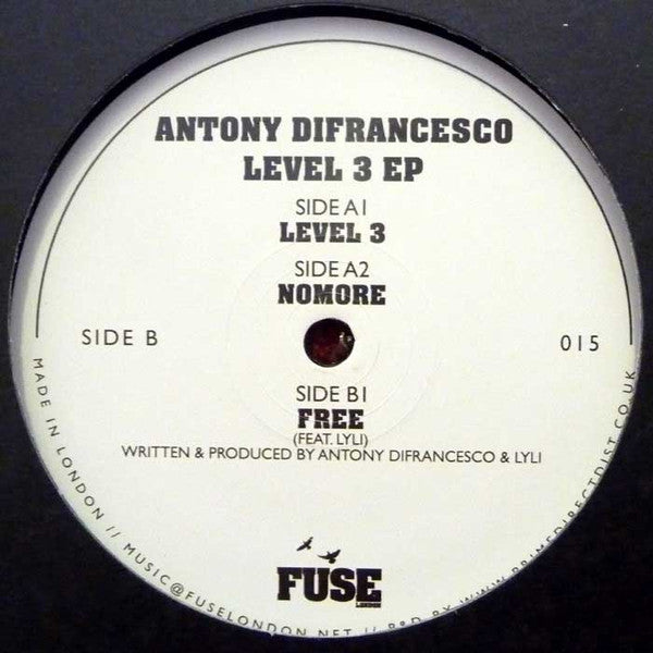 Antony Difrancesco – Level 3 EP