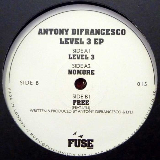 Antony Difrancesco – Level 3 EP
