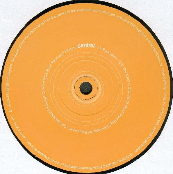 Paul Lewis – Girl You Need A Change Of Mind (Idjut Boys remix)