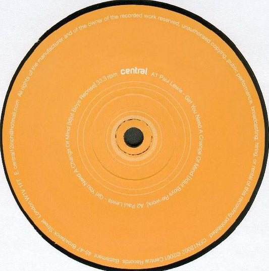 Paul Lewis – Girl You Need A Change Of Mind (Idjut Boys remix)