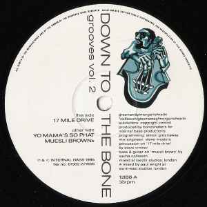 Down To The Bone – Grooves Vol. 2