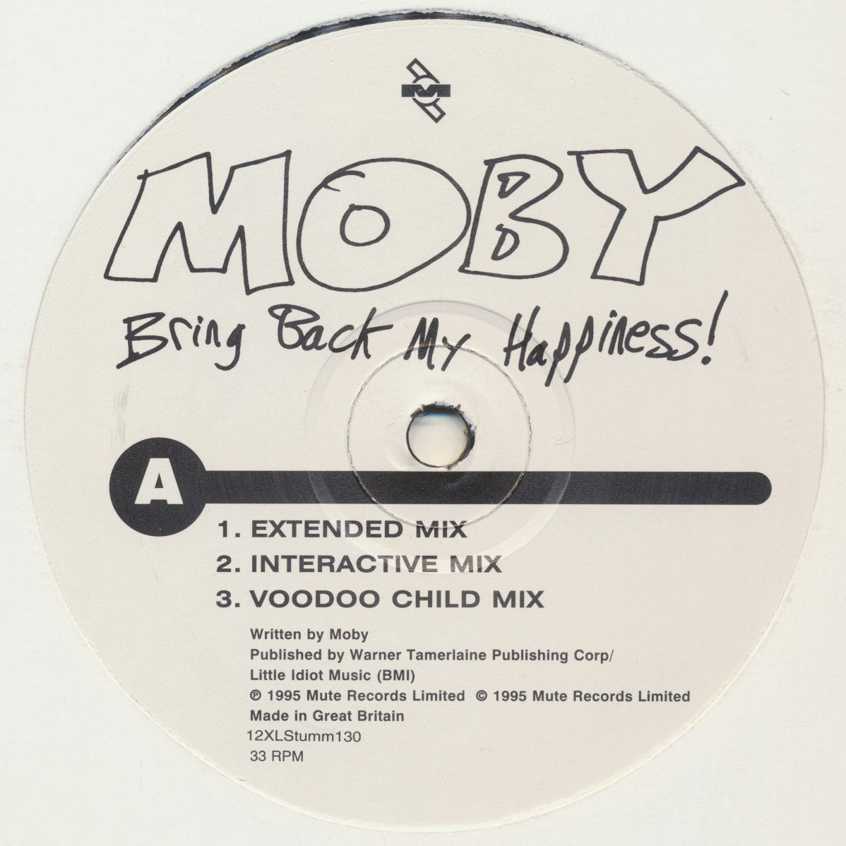 Moby ‎– Bring Back My Happiness!