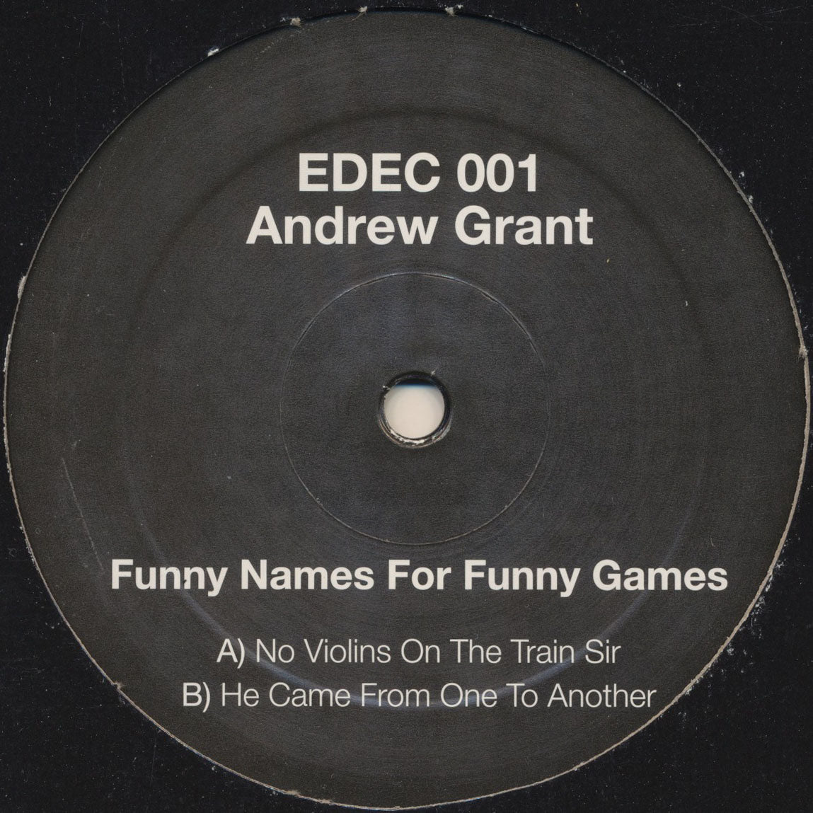 Andrew Grant – Funny Names For Funny Games