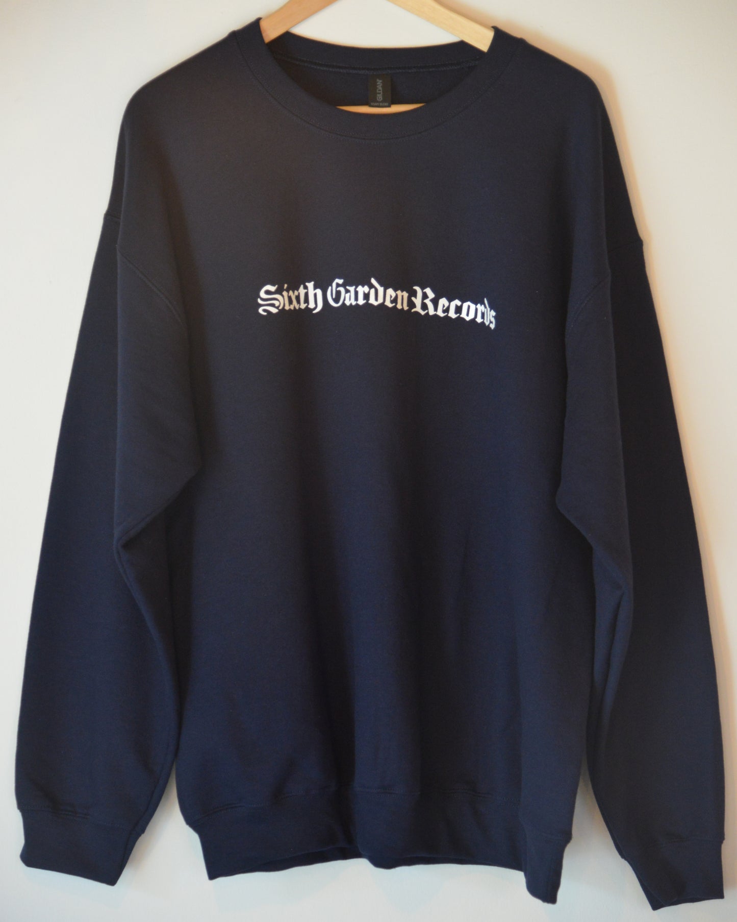 Sixth Garden Records Logo Sweat (Dark Navy)