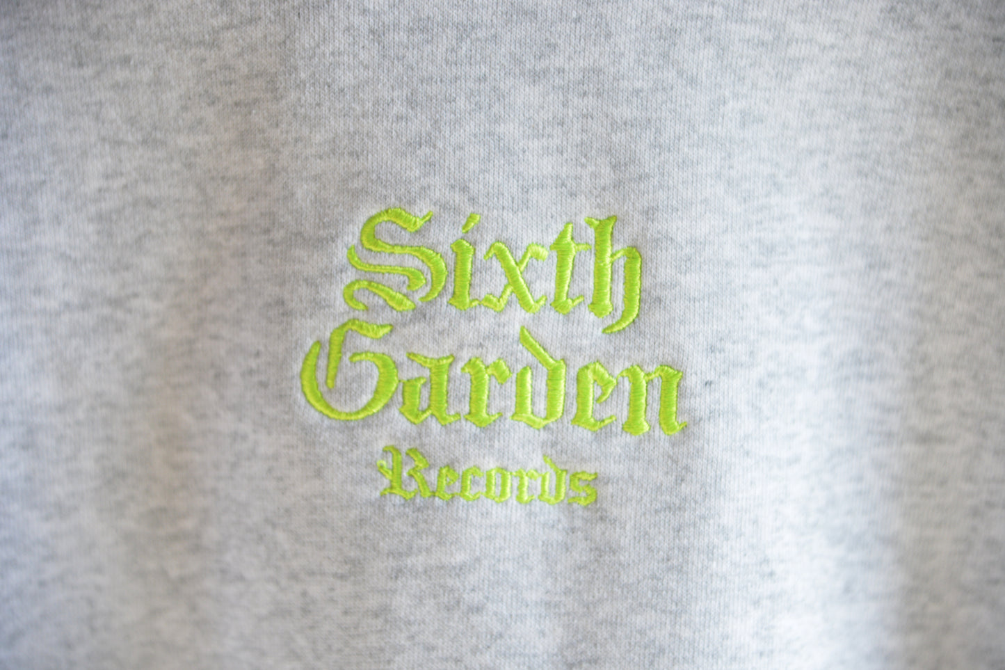 Sixth Garden Records Logo Hoodie (Ash)
