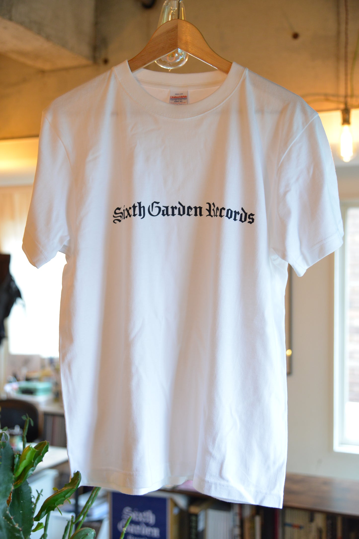 Sixth Garden Records Logo T-shirts (White)