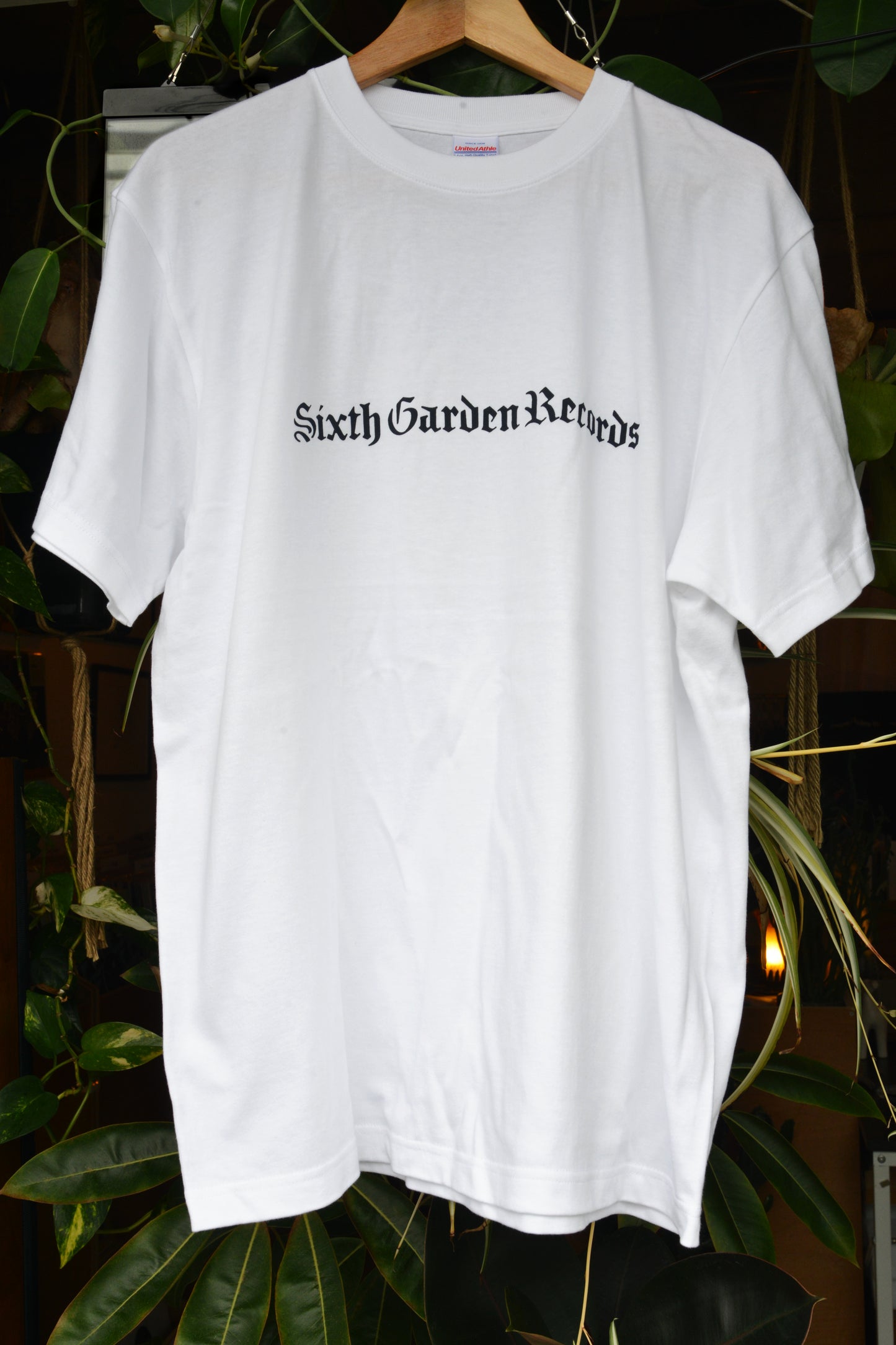 Sixth Garden Records Logo T-shirts (White)