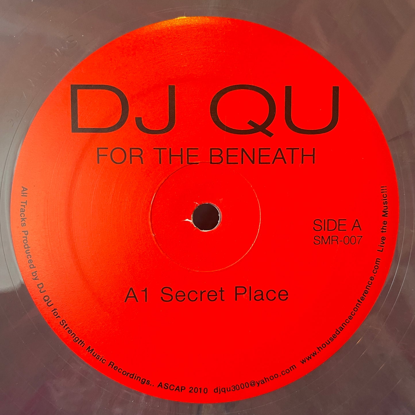 DJ Qu ‎– For The Beneath