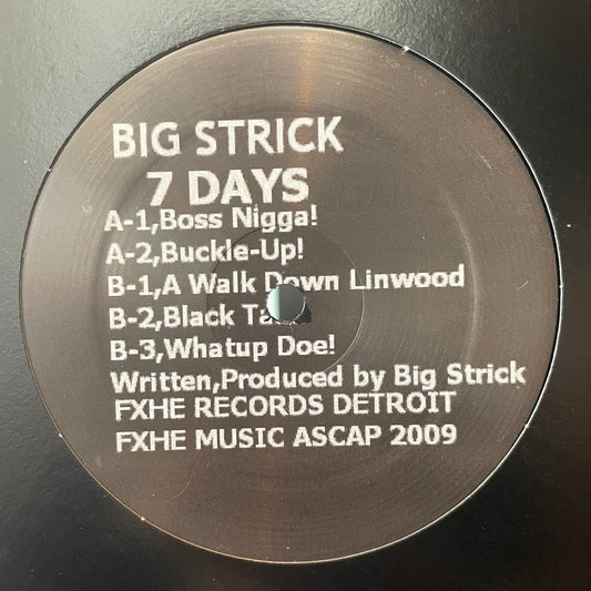 Big Strick ‎– 7 Days