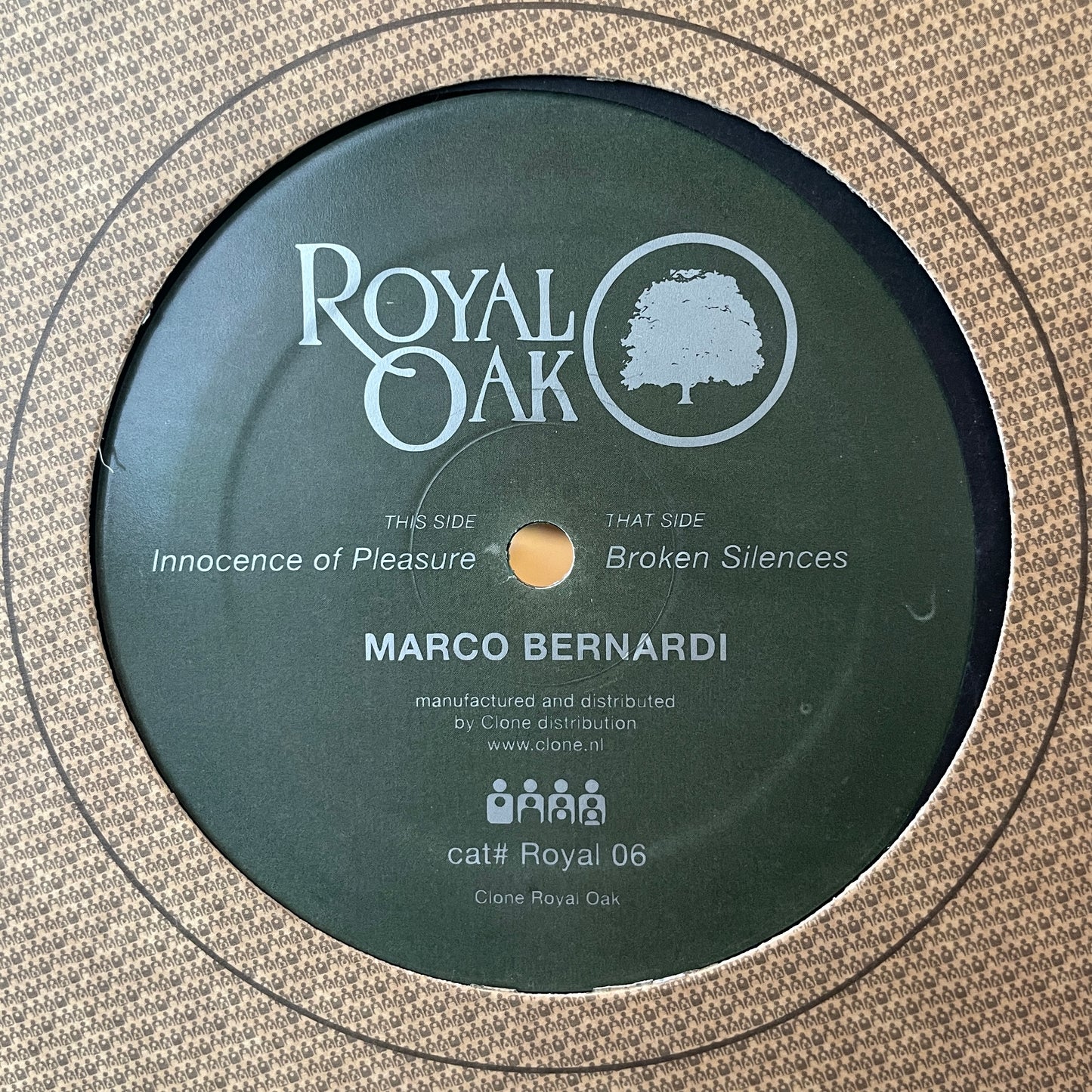 Marco Bernardi ‎– Innocence Of Pleasure / Broken Silences