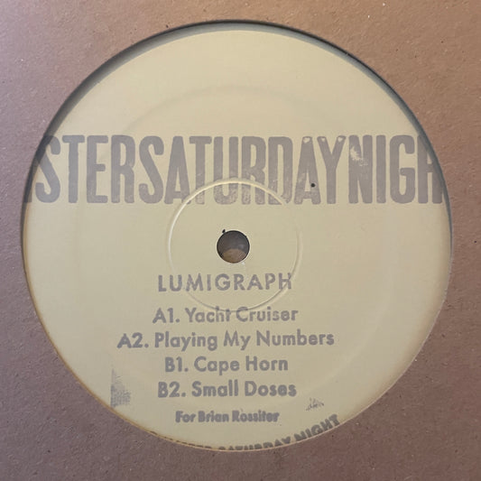 Lumigraph ‎– Yacht Cruiser EP