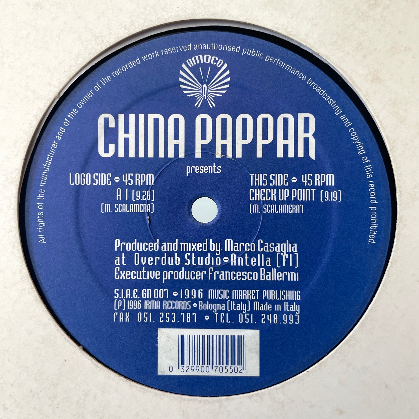 China Pappar – A1 / Check Up Point
