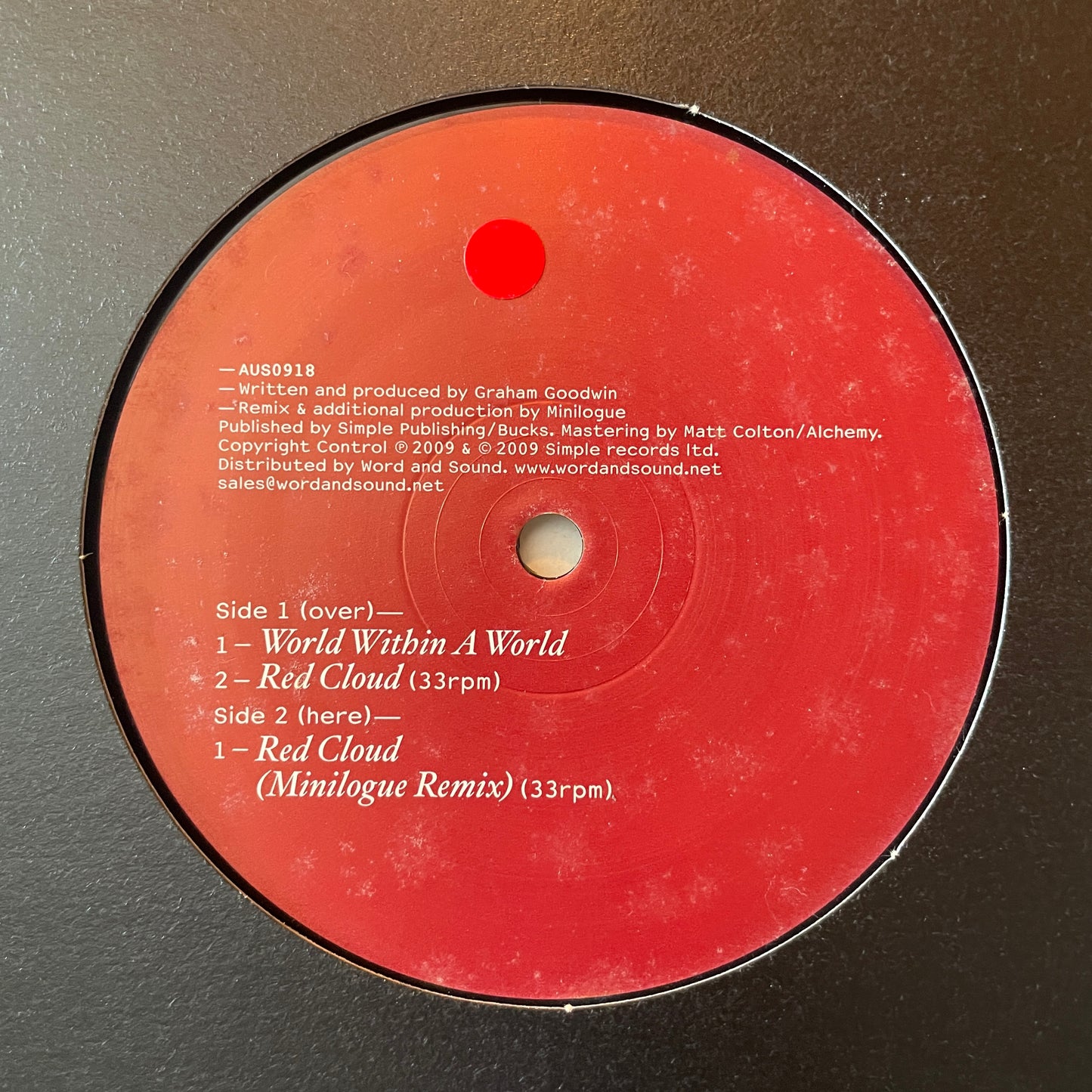 Sian – Red Cloud EP (Minilogue Remix inc.)