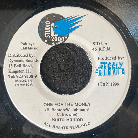 Burro Banton – One For The Money