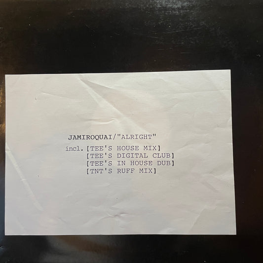 Jamiroquai – Alright (Todd Terry Remixes)
