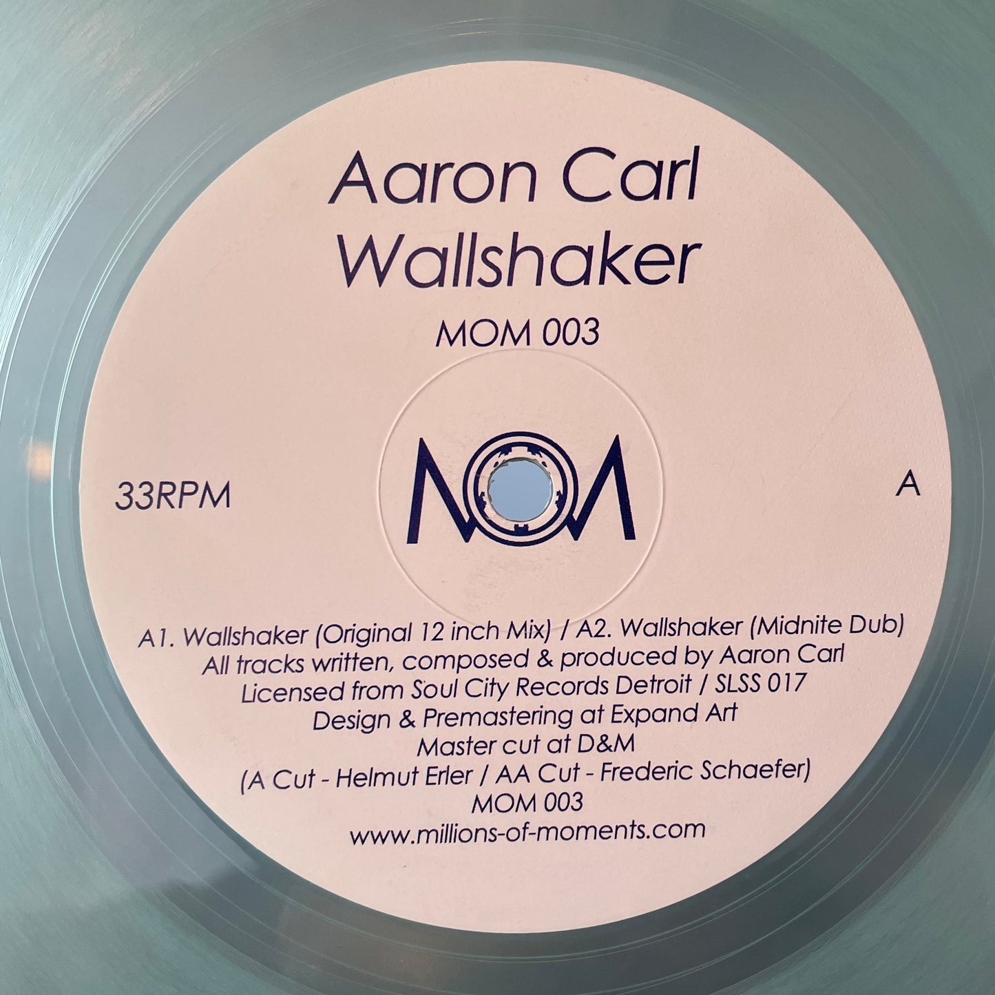 Aaron Carl ‎– Wallshaker